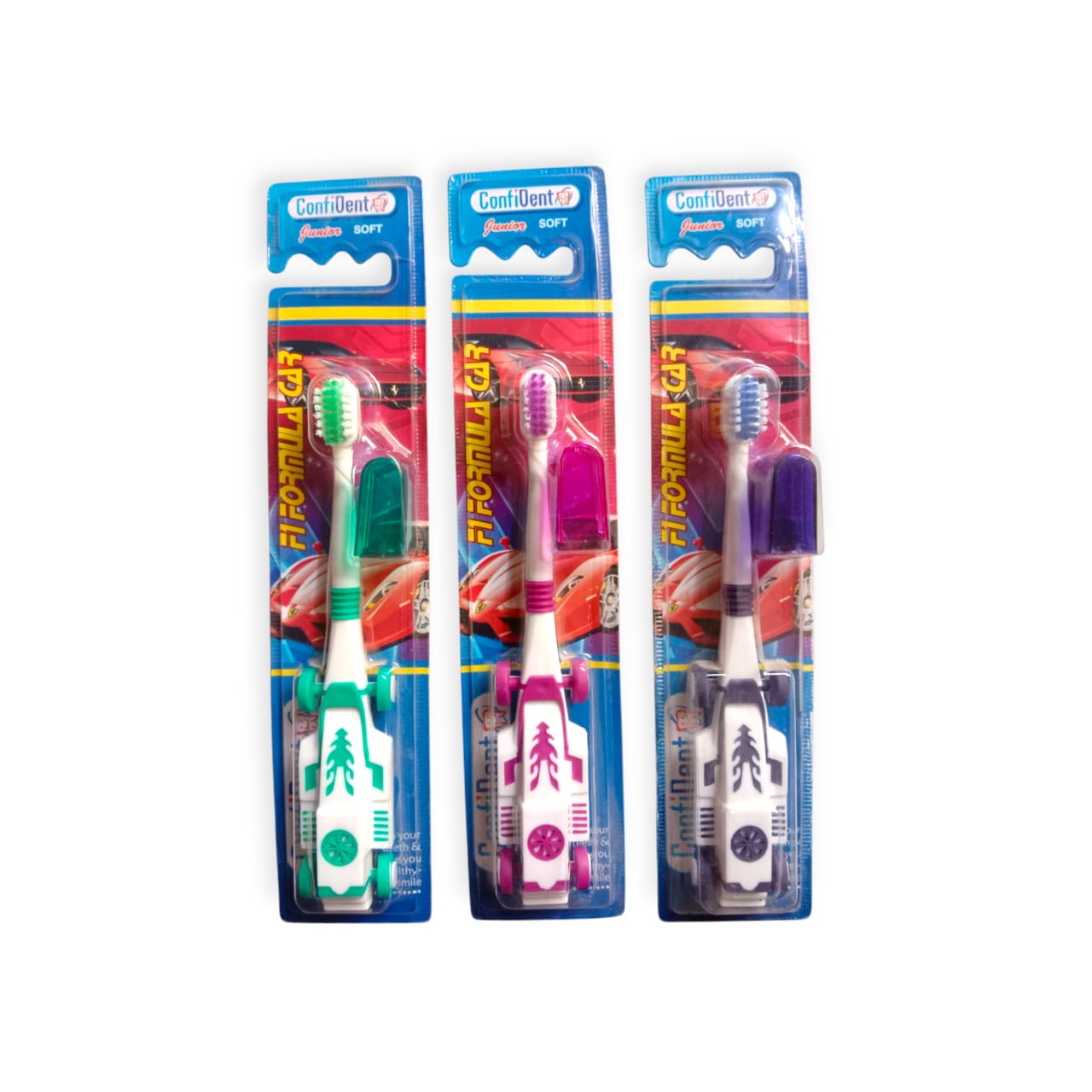 CONFIDENT F1 FORMULA CAR KIDS TOOTH BRUSH